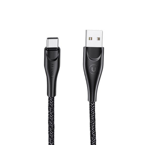 کابل تبدیل USB به USB-C یوسمز مدل US-SJ398 U41 طول 3متر Usams US-SJ398 U41 USB To USB-C Cable 3m